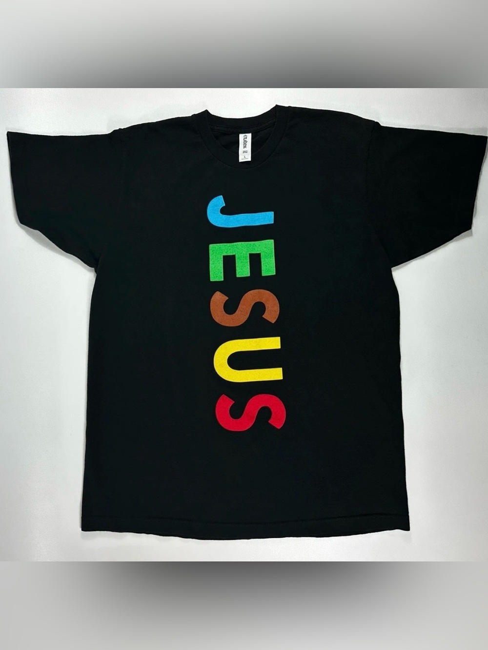 Tultex Jesus Unity Graphic T Shirt Adult Large Black Short Sleeve Christian Tee